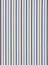 Scalamandre Leeds Cotton Stripe Indigo Fabric