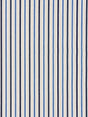 Scalamandre Leeds Cotton Stripe Indigo Fabric