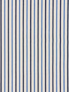 Scalamandre Leeds Cotton Stripe Indigo Fabric