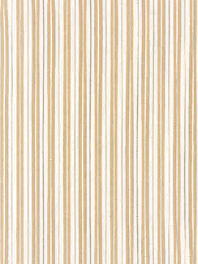 Scalamandre Devon Ticking Stripe Camel Fabric