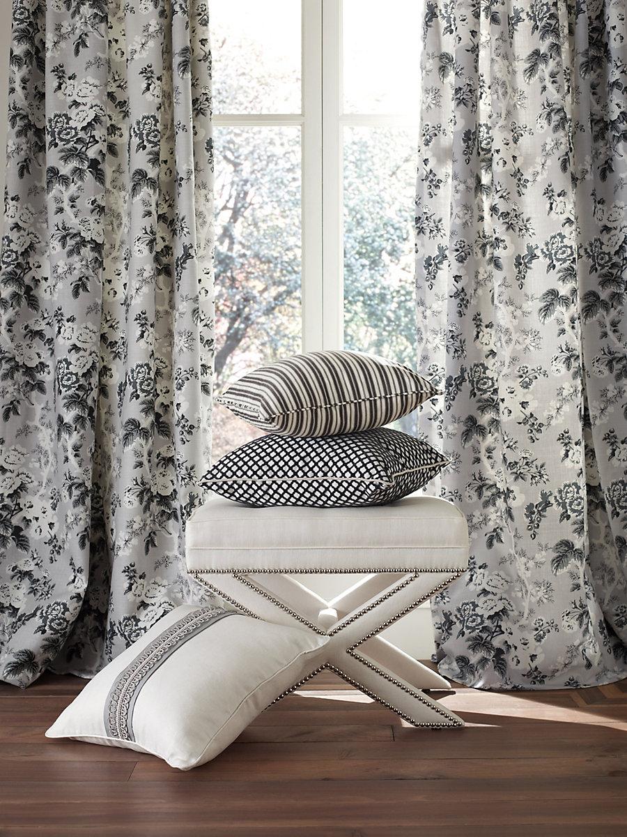 Scalamandre Devon Ticking Stripe Camel Fabric