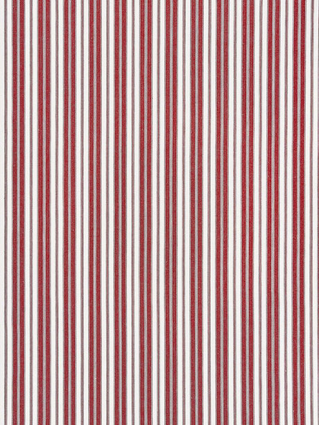 Scalamandre Devon Ticking Stripe Currant Fabric