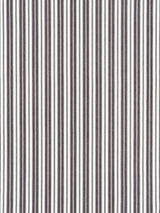 Scalamandre Devon Ticking Stripe Charcoal Fabric