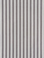 Scalamandre Devon Ticking Stripe Charcoal Fabric