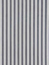 Scalamandre Devon Ticking Stripe Indigo Fabric