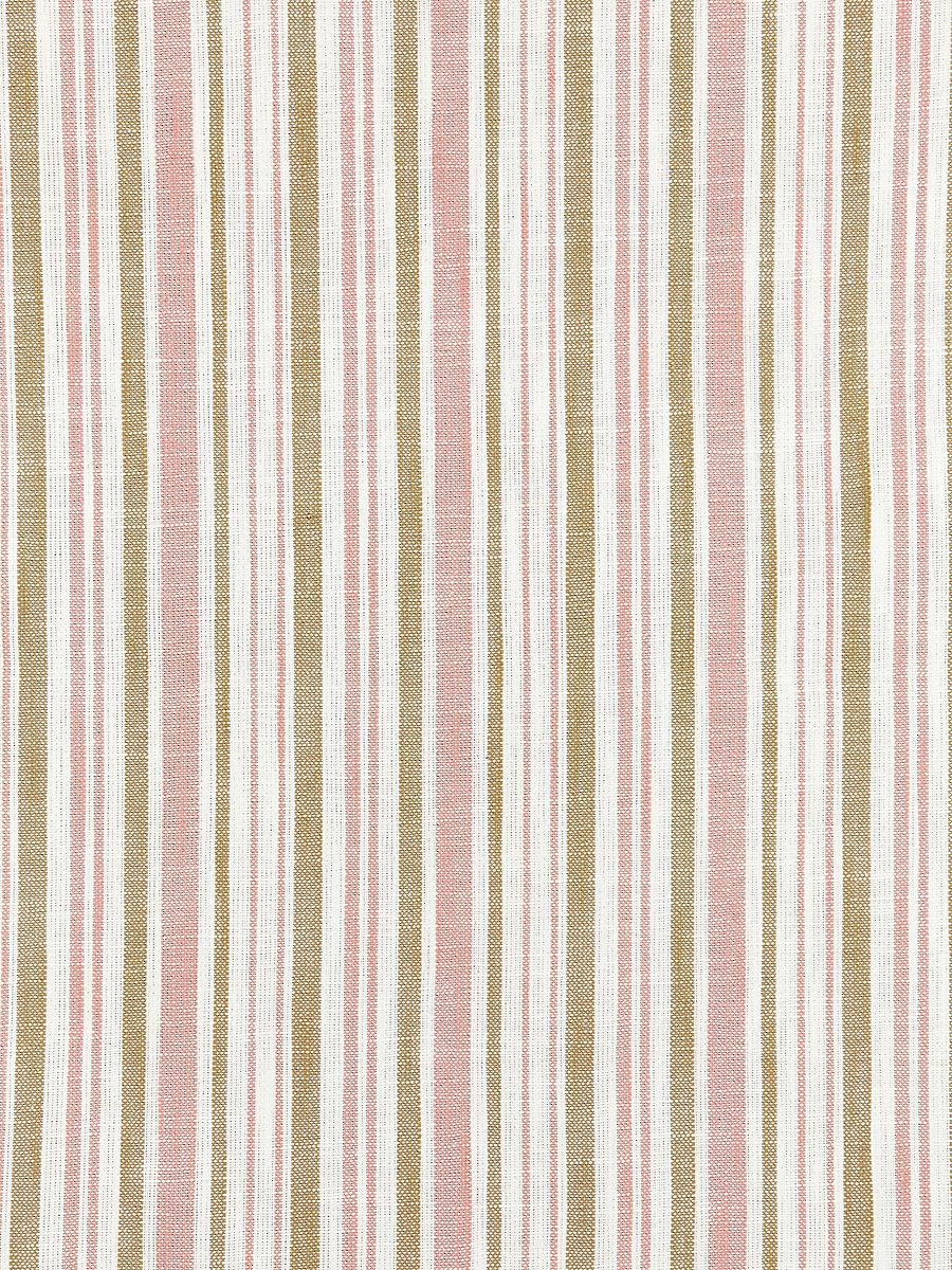 Scalamandre Pembroke Stripe Pink Sand Fabric