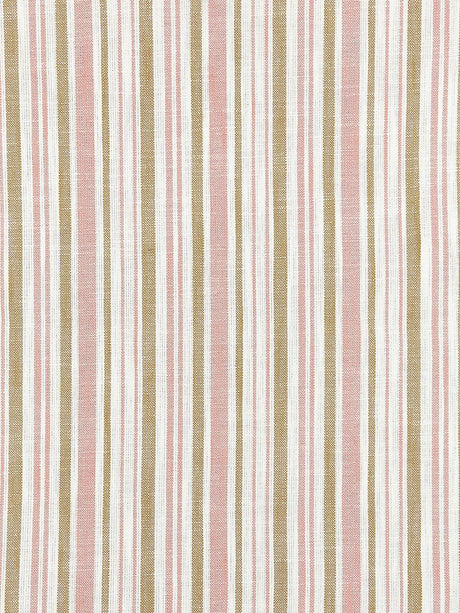 Scalamandre Pembroke Stripe Pink Sand Fabric
