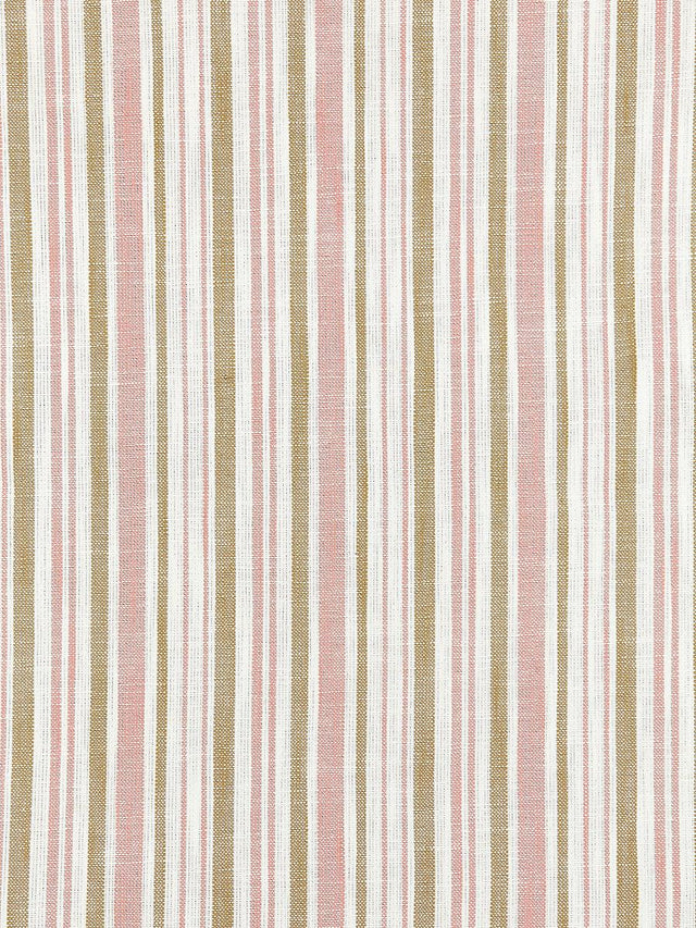 Scalamandre Pembroke Stripe Pink Sand Fabric