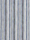 Scalamandre Pembroke Stripe Marine Blue Fabric