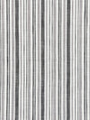 Scalamandre Pembroke Stripe Charcoal Fabric