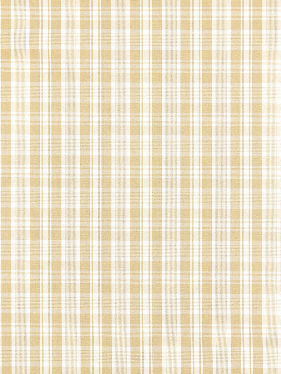 Scalamandre Preston Cotton Plaid Camel Fabric