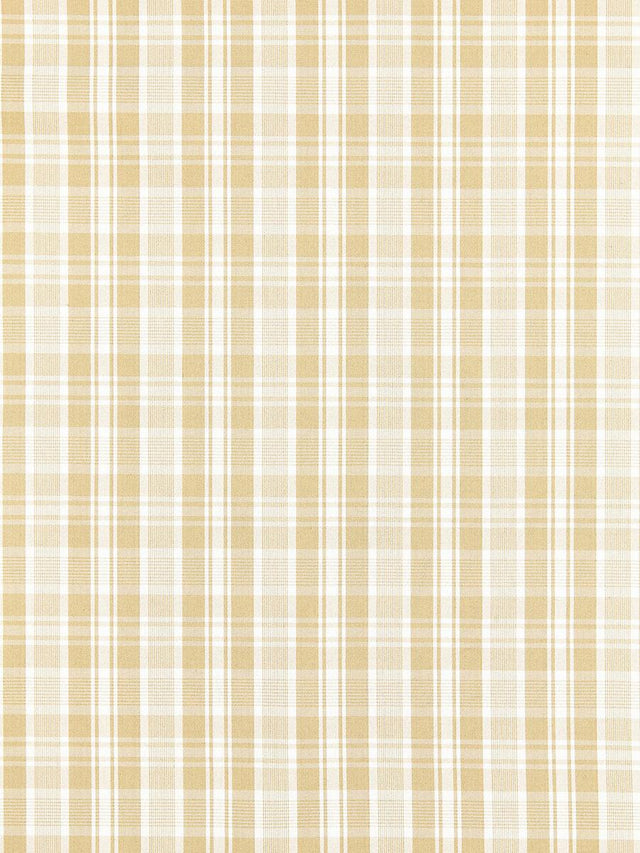 Scalamandre Preston Cotton Plaid Camel Fabric