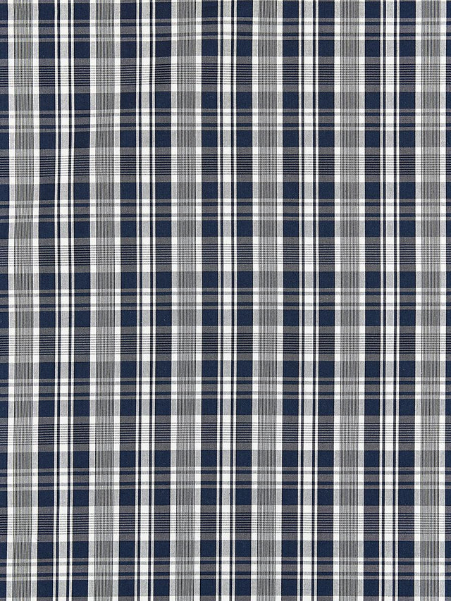 Scalamandre Preston Cotton Plaid Navy Fabric