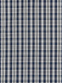 Scalamandre Preston Cotton Plaid Navy Fabric