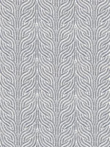 Scalamandre Willow Vine Embroidery Navy Fabric