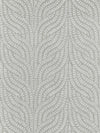 Scalamandre Willow Vine Embroidery French Grey Fabric