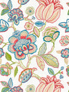 Scalamandre Coromandel Embroidery Bloom Fabric