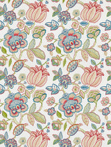 Scalamandre Coromandel Embroidery Bloom Fabric
