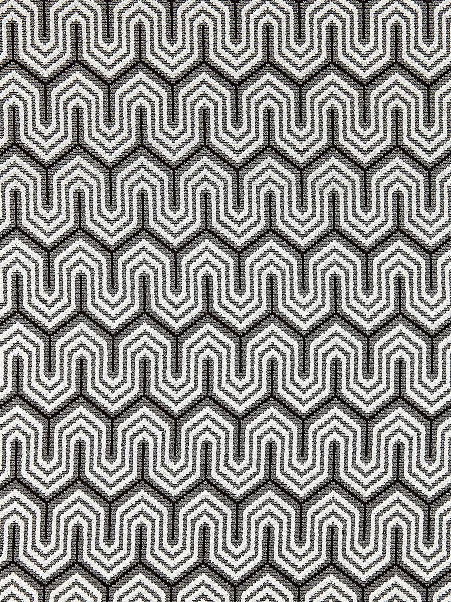 Scalamandre Undulation Graphite Fabric