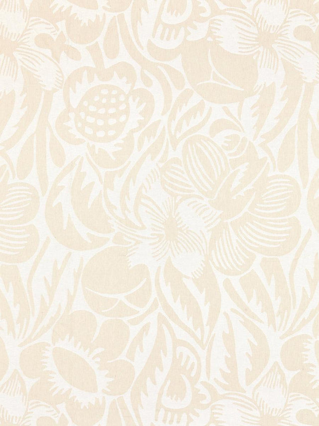 Scalamandre Deco Flower Linen Fabric