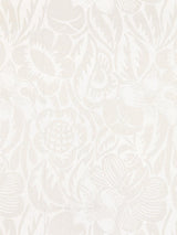 Scalamandre Deco Flower Pearl Grey Fabric