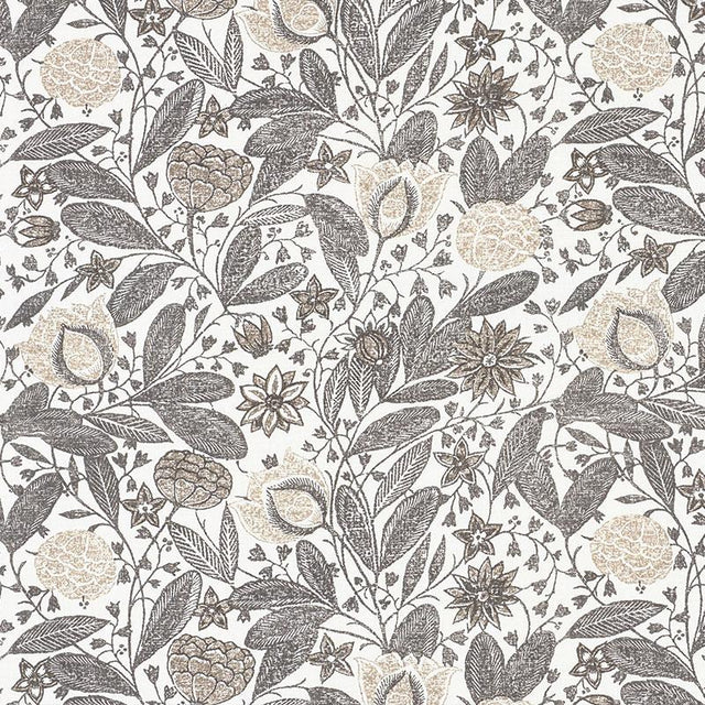 Schumacher Gloria Grisaille Fabric