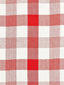 Scalamandre Westport Linen Plaid Coral Fabric