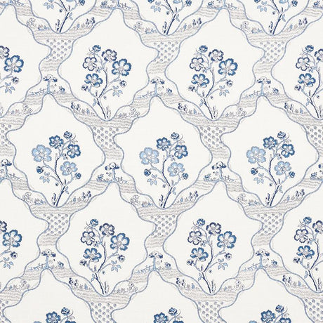 Schumacher Marella Delft Fabric