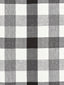Scalamandre Westport Linen Plaid Noir Fabric