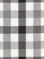 Scalamandre Westport Linen Plaid Noir Fabric