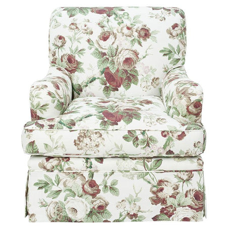 Schumacher Nancy Floral Rose Fabric