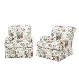 Schumacher Nancy Floral Rose Fabric