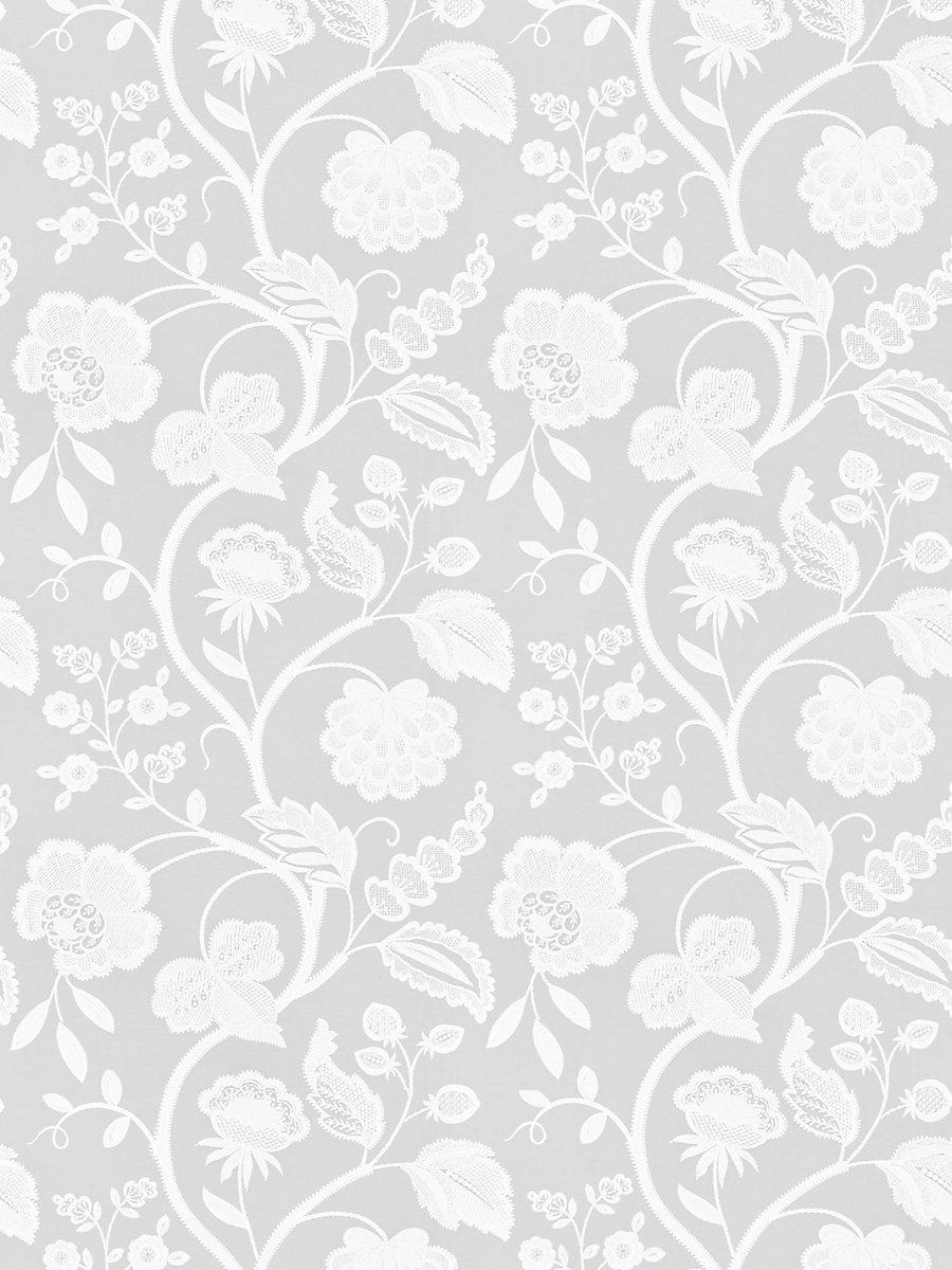 Scalamandre Kensington Embroidery Flax Fabric