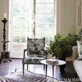 Schumacher Nancy Floral Grisaille Fabric