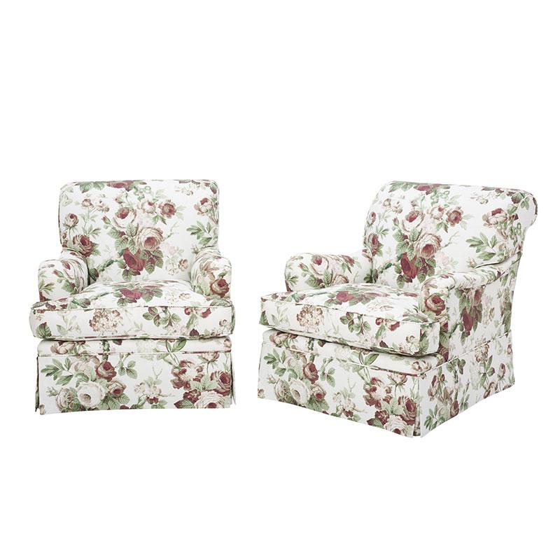 Schumacher Nancy Floral Hamish Fabric