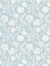 Scalamandre Kensington Embroidery Sky Fabric