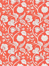 Scalamandre Kensington Embroidery Coral Fabric