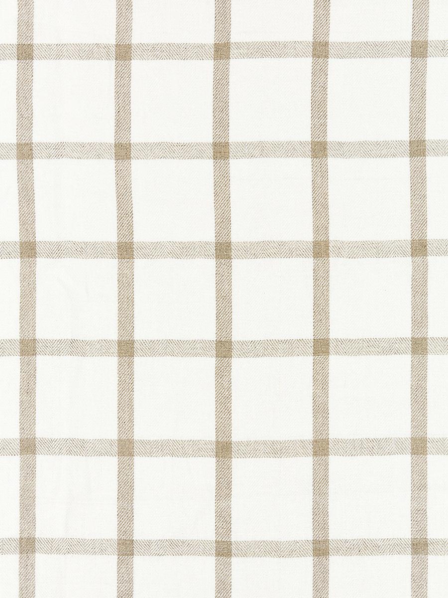 Scalamandre Wilton Linen Check Linen Fabric