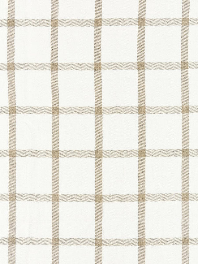Scalamandre Wilton Linen Check Linen Fabric
