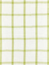 Scalamandre Wilton Linen Check Green Tea Fabric