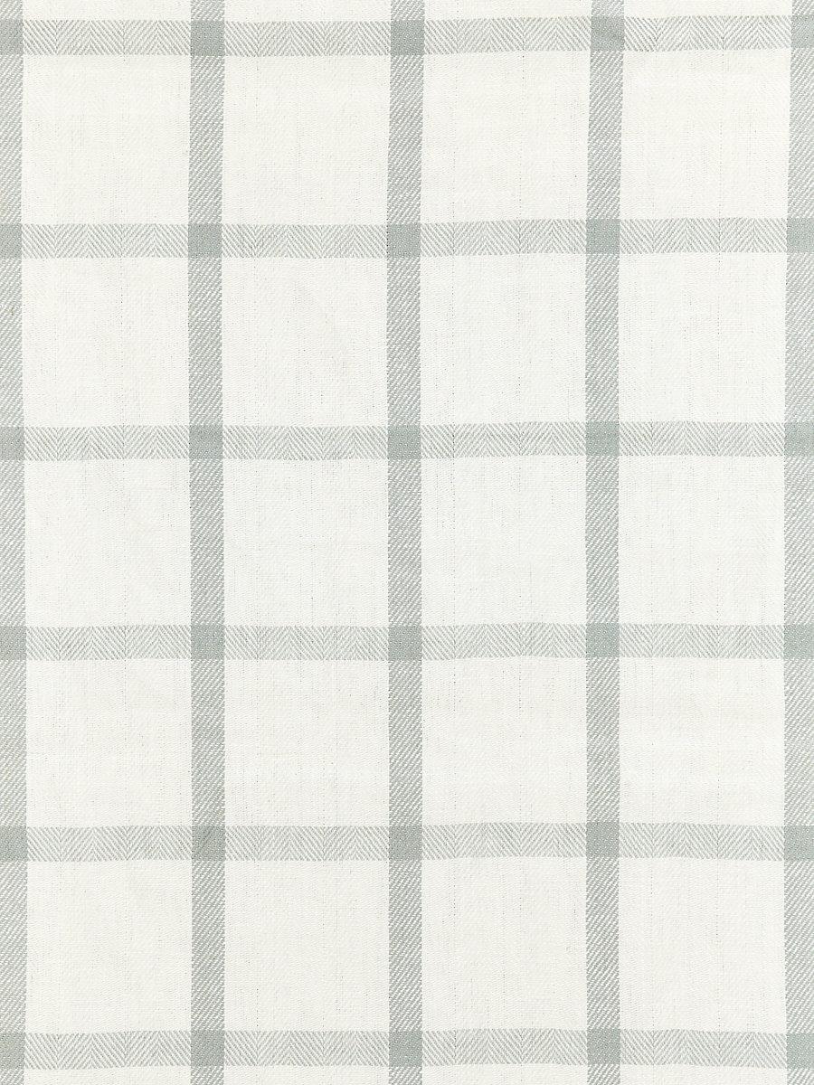 Scalamandre Wilton Linen Check Mineral Fabric