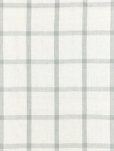 Scalamandre Wilton Linen Check Mineral Fabric