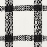 Schumacher Pauline Check Casement Blackwork Fabric