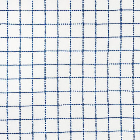 Schumacher Agnes Sheer Navy Fabric