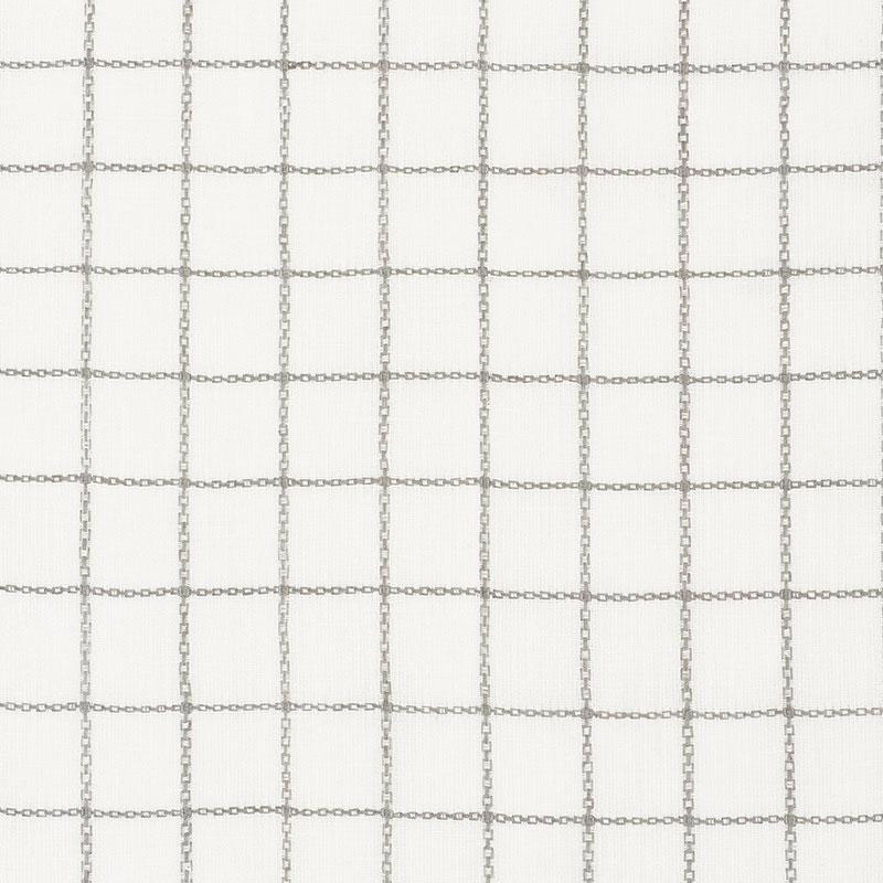 Schumacher Agnes Sheer Grisaille Fabric
