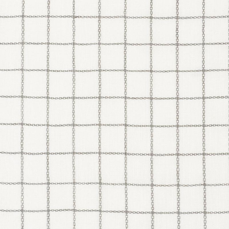 Schumacher Agnes Sheer Grisaille Fabric