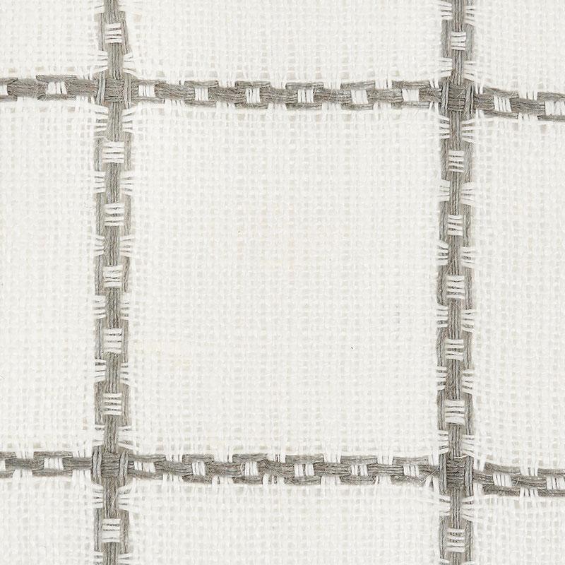 Schumacher Agnes Sheer Grisaille Fabric