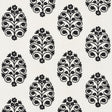 Schumacher Talitha Embroidery Blackwork Fabric