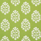 Schumacher Talitha Embroidery Leaf Fabric