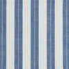 Schumacher Horst Stripe Delft Fabric